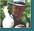 Bill Clinton meets a local. Photo courtesy of the Cairns Post